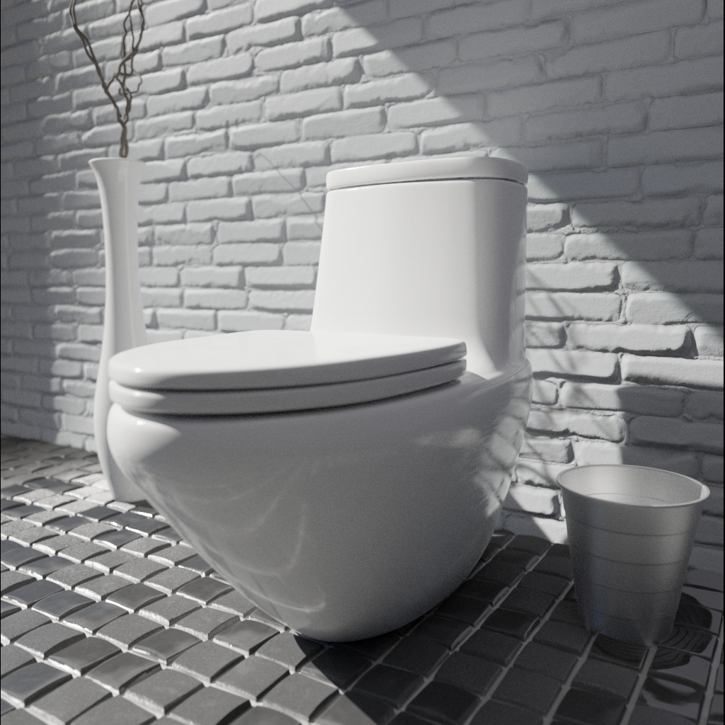 modern toilet preview image 1